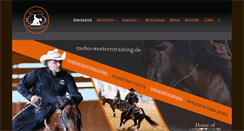 Desktop Screenshot of mobo-westerntraining.de